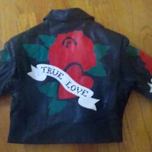 Faux Leather Jacket